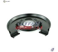 Brake disc cover Rear Axle Left Tin-plated FT32519 FAST for MERCEDES-BENZ VW
