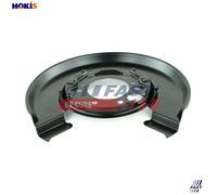 Fast Splash Guard Brake Disc FT32520 – Tin-plated, Rear Right – Mercedes-Benz & VW LT II/28-46