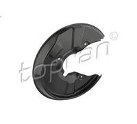 Splash Guard, brake disc HANS PRIES 117 980 for SEAT EXEO (3R2) 2 2009-2013