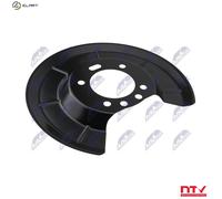 NTY HTO-FR-014 Splash Panel, brake disc