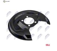 SPLASH GUARD BRAKE DISC HTO-TY-049 FOR TOYOTA YARIS/Hatchback/Van 1.0L 3cyl 1.3L