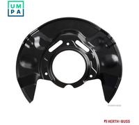 Brake disc cover Zinc-coated J3322002 HERTH+BUSS JAKOPARTS for TOYOTA COROLLA