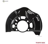 Herth+Buss JAKOPARTS Splash Panel Brake Disc Cover J3322008 Zinc-coated