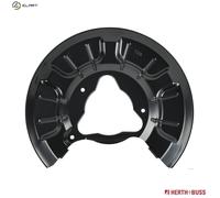 Brake disc cover Rear Axle Left Zinc-coated J3340301 HERTH+BUSS JAKOPARTS
