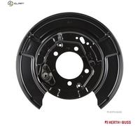 Brake disc cover Zinc-coated J3352008 HERTH+BUSS JAKOPARTS for LEXUS RX
