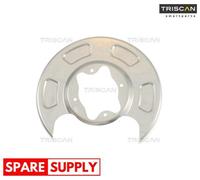 SPLASH GUARD, BRAKE DISC TRISCAN 8125 18207 FITS REAR AXLE LEFT