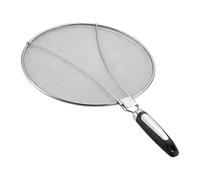 Splash Guard, Fine Mesh Protection Made of Stainless Steel for Kitchen Utensils, Grease Oil Splash Guard, For Sizzling, Fried Chicken, Popcorn, French Fries, Cooking Pots, Frying Pans