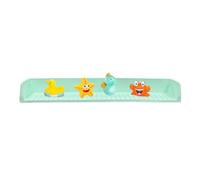 Splash Guard for Bathtub Silicone Suction Cups - Shower Splash Guard for Tub | Bathroom Tub Toy Holder Tray for Kids Toilet Shower Home Homeowners Caregivers Daycare Centers