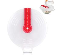 Splash guard for mixing bowl, silicone splash guard bowl lid, universal silicone lid, beating eggs and whipped cream, prevents annoying splashing of dough when mixing