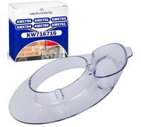 Splash Guard Lid for Food Processor with the Original Code KW716716 for Kenwood KMX750 KMX751 KMX752 KMX754 KMX760 KMX761 - Warranty 10 Years - MONTERAL