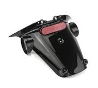 Splash Guard Motorcycle For Vespa For Sprint For Primavera 2019-2023 Motorcycle Rear Mudguard Fender W/h Red Light Reflector ABS Black Carbon(Carbon)