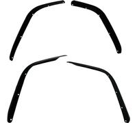Splash Guard Mud Flaps For Jeep For Wrangler For JL 2018-2025 Off Road 4x4 Exterior Front Rear Wheel Arch Fender Splash Protector Mudguard(Low Fender)