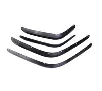 Splash Guard Mud Flaps For Jeep For Wrangler For JL 2018+ Low Fender Models 4 X Car Wheel Mudguards Fender Wheel Eyebrow Trim