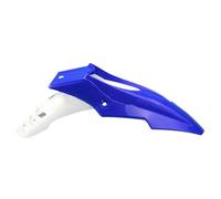 Splash Guard Protector Cover Front Fender Frame Mud Guard Cover Mudguard Motorcycles Universal Accessories Tire Hugger Mudguard(White blue)