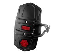 Splash Guard Protector Cover Motorcycle Mudguard Rear Forward Splash Guard Motorcycle Universal Fender Accessories Tire Hugger Mudguard(Black B)