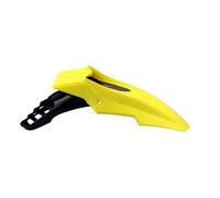 Splash Guard Protector Cover Motorcycle Universal Mudguard Front Fender Wheel Mudsling(Black Yellow)