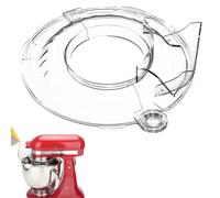 Splash Guard Replacement for Kitchen Aid 4.5-5 QT Stand Mixer, Clear Splash Guard for Kitchen Aid Accessories, Splash Guard Bowl Perfect for Kitchen Aid Stainless Steel Bowl (Only)