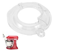 Splash Guard Replacement for Kitchen Aid 4.5-5 QT Stand Mixer, Pour Guard, Clear Splash Guard for KitchenAid, Splash Guard Bowl for KitchenAid Stainless Steel Bowl, Glass and Ceramic Bowl