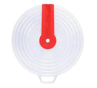 Splash guard, universal mixing bowl with splash guard, silicone splash guard bowl lid for beating eggs and whipped cream, prevents annoying splashing of dough when mixing