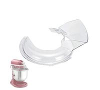 Splash Guard with Filling Spout for Kitchenaid 4.5 or 5 Quart Stand Mixer, 5KN1PS Protective Coaster for KitchenAid Mixer Lid Casting Bowl Tilt Head 4.5-5QT for KitchenAid