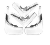 Splash Guards Fender For BYD For Destroyer 05 For Chazor For King 2022 2023 2024 4x Car Splash Guards Baking Paint Fender Accessories Car Mudguard Mud Flaps(White)