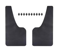 Splash Guards Fender Universal Splash Guards Carbon Fiber Effect Front Rear Fender For Car Van SUV Pickup Car Mudguard Mud Flaps(2pc)