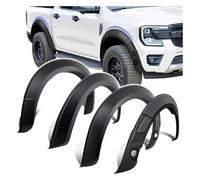 splash guards For Ranger 2022 2023 For Wildtrak-X With Parking Sensor Wheel Arch Trim Fender Car Acessories Flares(Matte Black)