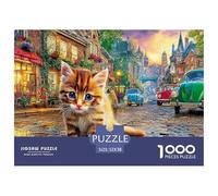 Splash KittenSuperior 1000-Piece Jigsaw Puzzles for Adults Delivering A Series of Challenging Educational Games - Positioned As The Ideal Educational Gift Jigsaw Puzzles for Adults And Kids Age 12 Ye