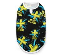 Splash Let Go Let God Cute Dog Clothes Costume Cat Pajamas Puppy Gift Pet Sweater Coat Jacket