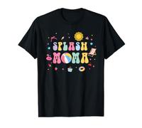 Splash Mama Shirt Cute Summer Birthday Beach Pool Party Value Graphic T-Shirt