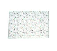 Mamas & Papas Splash Mat for Highchairs, Practical and Wipe Clean Mat to Catch Dinner Time Spills, Happy Planet