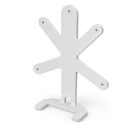 splash n color Desktop Stand Compatible with Ubiquiti Networks UAP-AC-HD Wave 2 Enterprise Access Point - Upright No-Drill Placement | Two-Post Support | AV Cabinet Organizer
