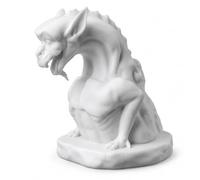 splash n color Gargoyle Statue Inspired by Cathedral Notre Dame from Paris - Gothic Architecture Sculpture | Detailed Chimera Figurine | Medieval Home Décor Accent | Bookshelf Mantle