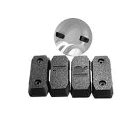 splash n color Slider Cover Replacement for Beyerdynamic DT 770 / DT 880 / DT 990 Pro & HS 400 Headphones - Durable Black Slider Covers to Restore Look & Function for Long-Lasting Use - ABS - Black