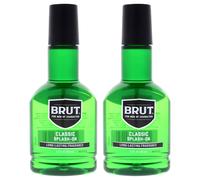 Splash-On Original Fragrance - Pack of 2 by Brut for Men - 3.5 oz