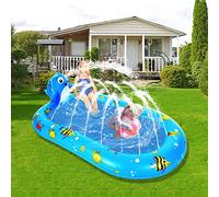 Splash Pad For Kids, Splash Pad Sprinkler For Kids Pool For Toddler Summer Outdoor Water Toys Water Sprinkler For Inflatable Pool
