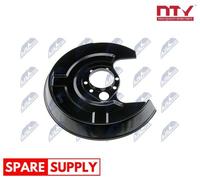 SPLASH PANEL, BRAKE DISC FOR AUDI 80 A4 NTY HTO-AU-005 FITS REAR AXLE RIGHT