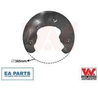 Splash Panel, brake disc for AUDI A4 A5 A6 A7 VAN WEZEL 0327372
