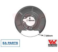 Splash Panel, brake disc for BMW E30 E36 VAN WEZEL 0620373 fits Rear Axle Left