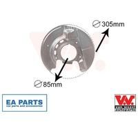 Brake disc cover Front Axle Right Zinc-coated 0620372 VAN WEZEL for BMW 3