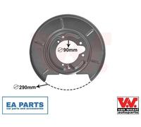 Van Wezel Autoparts Splash Guard Brake Disc 0620374 for BMW Z3/Roadster/E36 M41D17 1.7L M40B18 1.8L