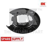 SPLASH PANEL, BRAKE DISC FOR BMW E39 NK 231525 FITS REAR AXLE LEFT