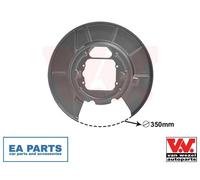 Splash Panel, brake disc for BMW E53 VAN WEZEL 0685373 fits Rear Axle Left NEW