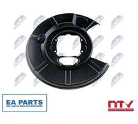 Splash Panel, brake disc for BMW E60 E63 E64 NTY HTO-BM-010 fits Rear Axle Left
