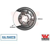Splash Panel, brake disc for FIAT DUCATO VAN WEZEL 1651373 fits Rear Axle Left