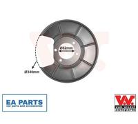 Splash Panel, brake disc for FORD GALAXY MONDEO S-MAX VAN WEZEL 1881373