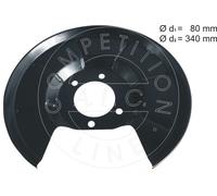 AIC 56325 Splash Panel, brake disc for FORD