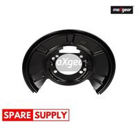 SPLASH PANEL, BRAKE DISC FOR MERCEDES-BENZ B906 MAXGEAR 19-3277 FITS REAR AXLE