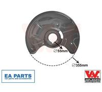 Splash Panel, brake disc for MERCEDES-BENZ C219 W211 VF211 VAN WEZEL 3041371