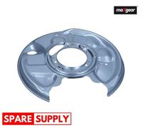 SPLASH PANEL, BRAKE DISC FOR MERCEDES-BENZ MAXGEAR 19-3252 FITS REAR AXLE LEFT